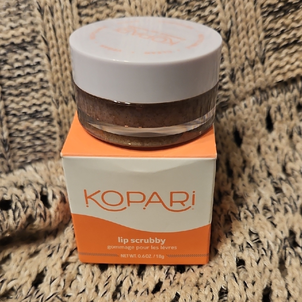 Kopari Lip Scrubby - White and Orange